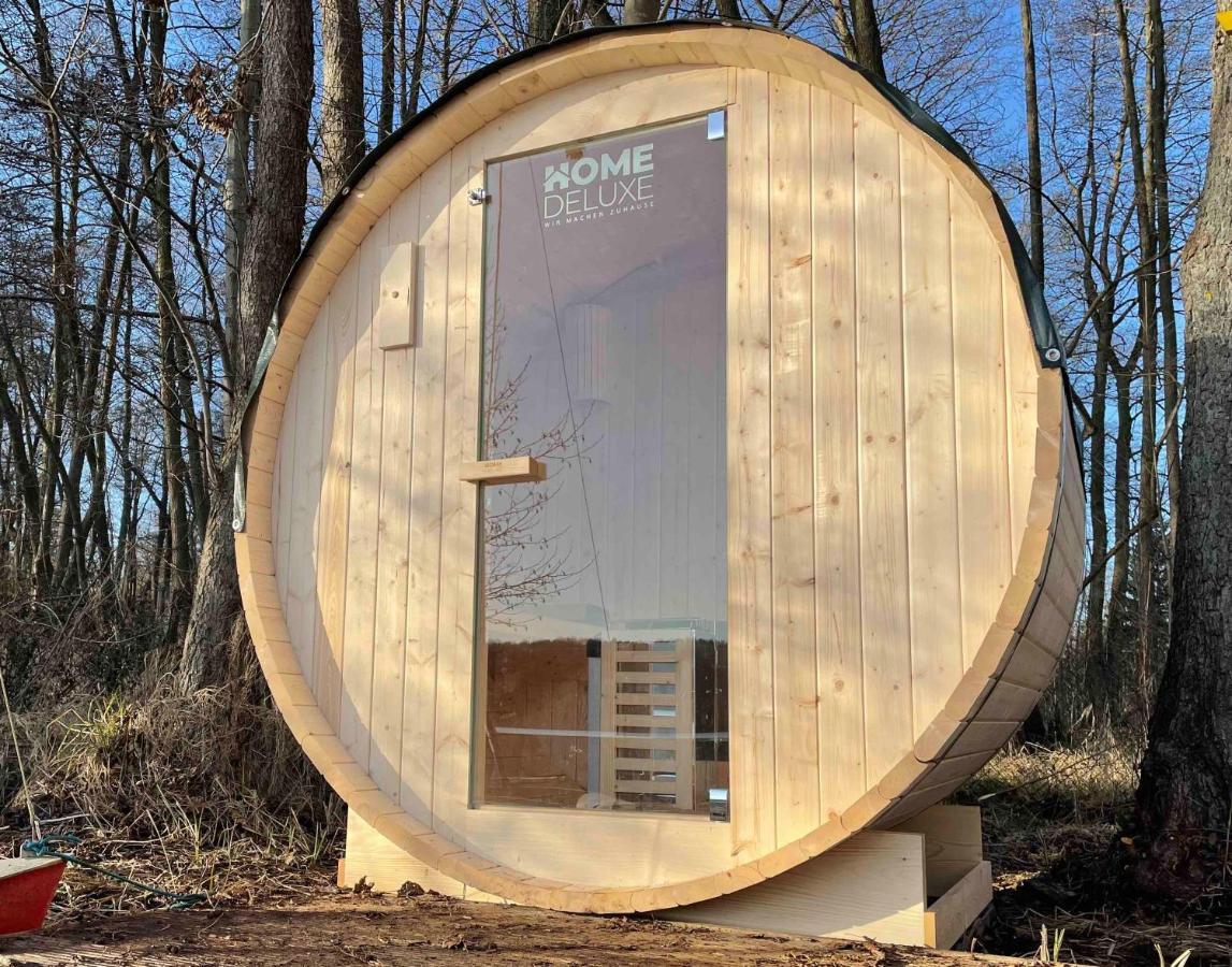 Gartenhaus Mit Sauna Am Buckowsee, Maerkische Schweiz Exteriér fotografie